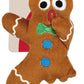Christmas Tiny Tuff Ginger Snapped Toy For Dogs
