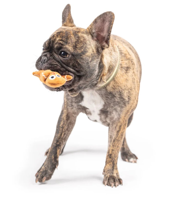 Christmas Tiny Tuff Ginger Snapped Toy For Dogs