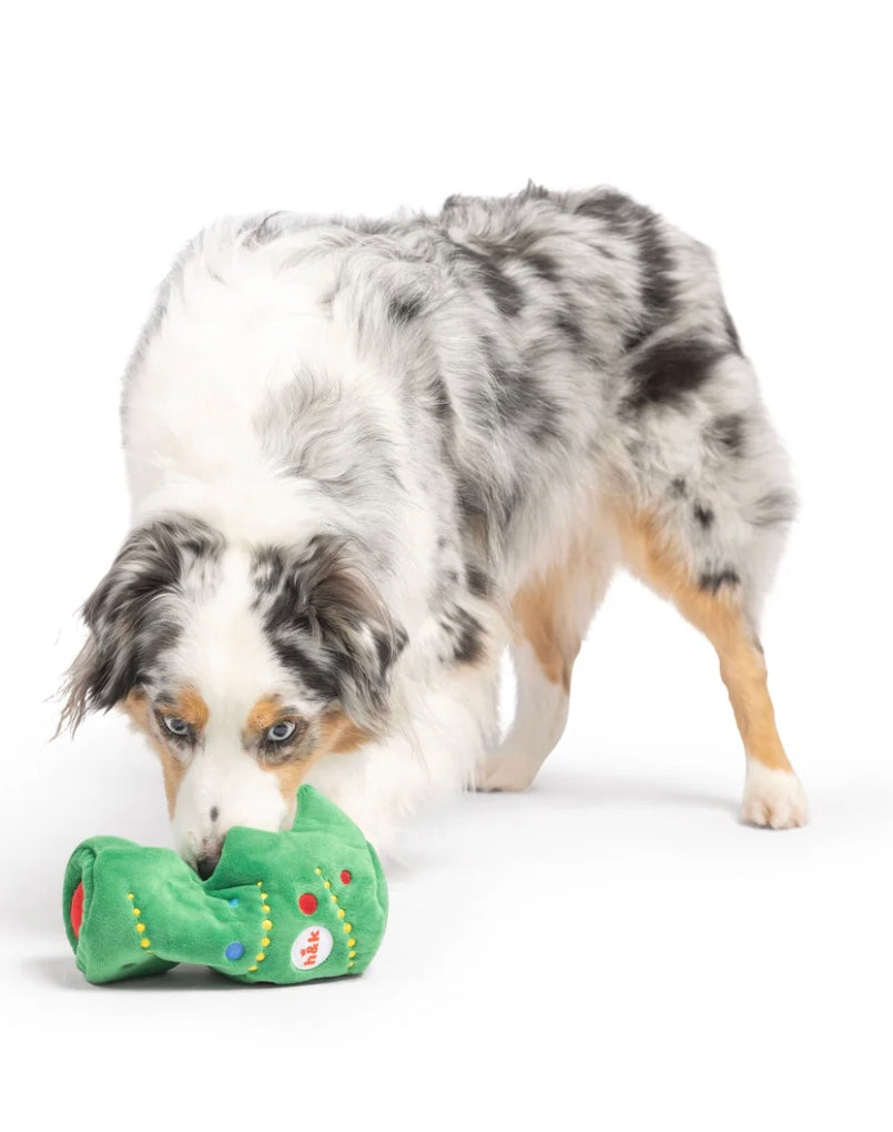 Squeak 'n Peek Christmas Tree Toy For Dogs