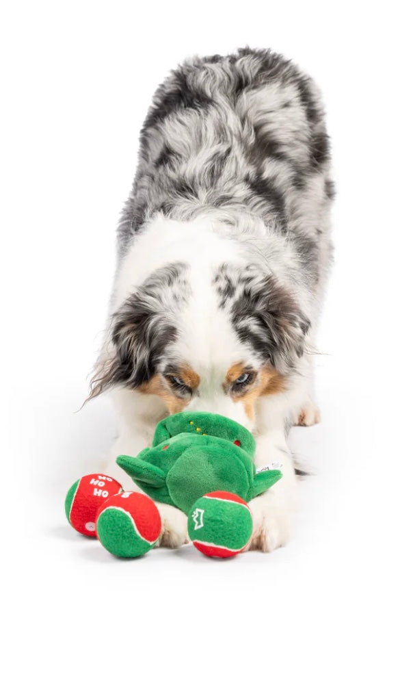 Squeak 'n Peek Christmas Tree Toy For Dogs