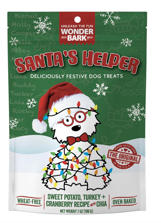 Wonder Bark Christmas Santa's Helper Treats For Dogs