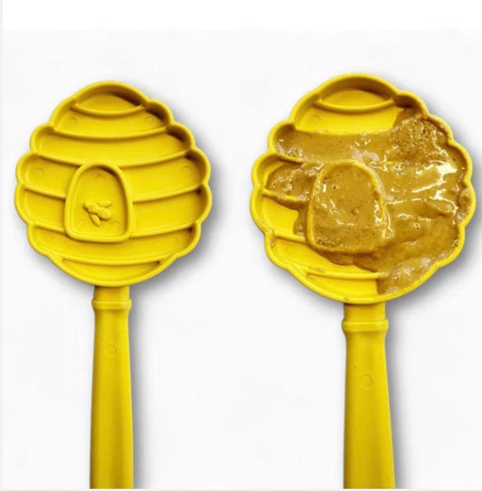 Beehive  Lick Stick Hand-Held Interactive Enrichment Toys For Dogs