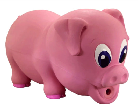 Naturflex Pig Latex Dog Toy 8.5"