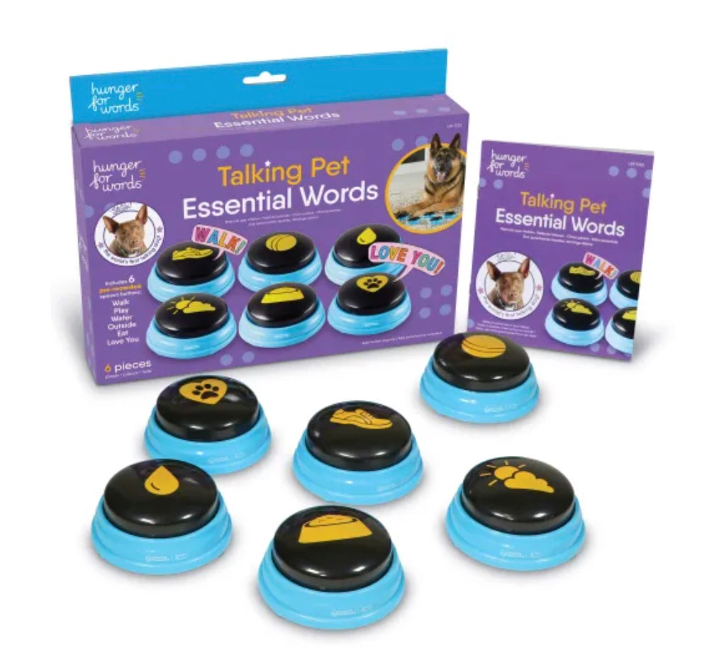 Talking Pet Essential Words For Dogs Teach your Dog to Talk Kit