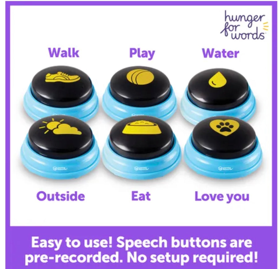 Talking Pet Essential Words For Dogs Teach your Dog to Talk Kit