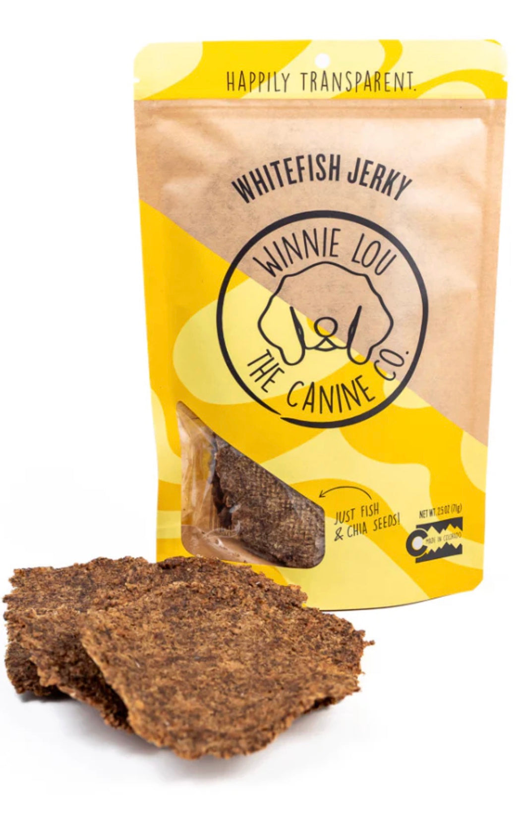 Whitefish Jerky For Dogs