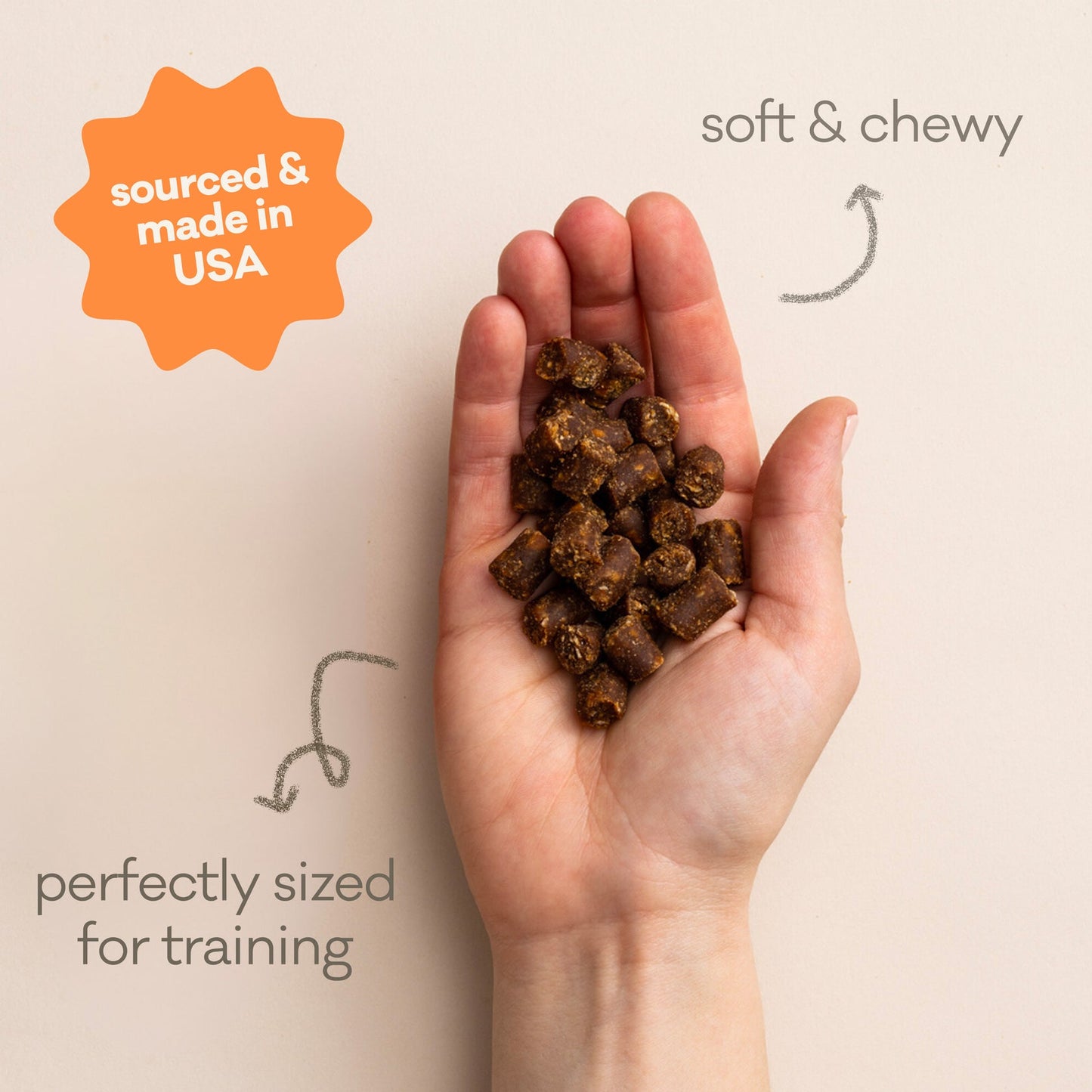 Wonder Nuggets Soft and Chewy Bites for Dogs-Peanut Butter