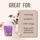 Wonder Nuggets Soft and Chewy Bites for Dogs-Apple & Pork-Boats n Barks