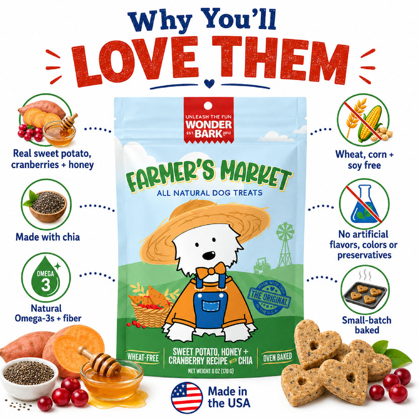 Farmers Market All Natural Dog Treat 6oz