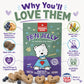 Peanut Butter & Jelly All Natural Dog Treats 6oz