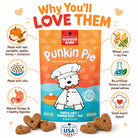 Punkin Pie All Natural Dog Treats 6oz-Boats n Barks