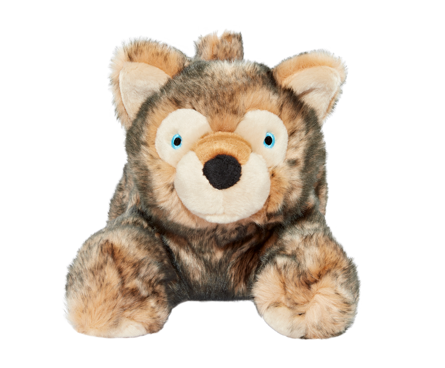 Fluff & Tuff Lobo Wolf Pup Soft Dog Toy with Squeaker Machine Washable 20"