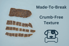 Saint Rocco's Cheeseburger (Beef & Romano Cheese) Crumb Free Treats for Dogs 8oz and 3oz-Boats n Barks