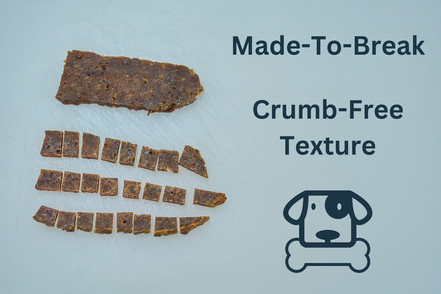 Saint Rocco's Beef & Pumpkin Crumb Free Treats for Dogs 8oz