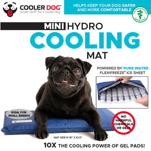 Pure Water Ice Sheet Cooling Mat for Dogs-No Chemicals or Gels SMALL