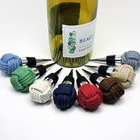 Mystic Knot Work Monkey Fist Bottle Stopper