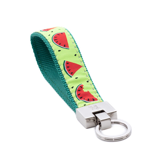 Key Ring Wristlet -  Fits over Most Wrists - One in a Melon