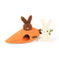 Easter Hippity Hoppity Funny Bunnies Dog Toy