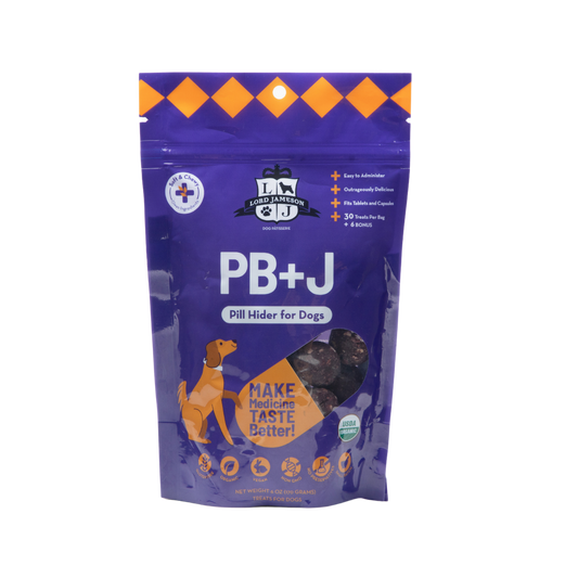 Organic All Natural Pill Hiders PB&J for Dogs NO CHEMICALS