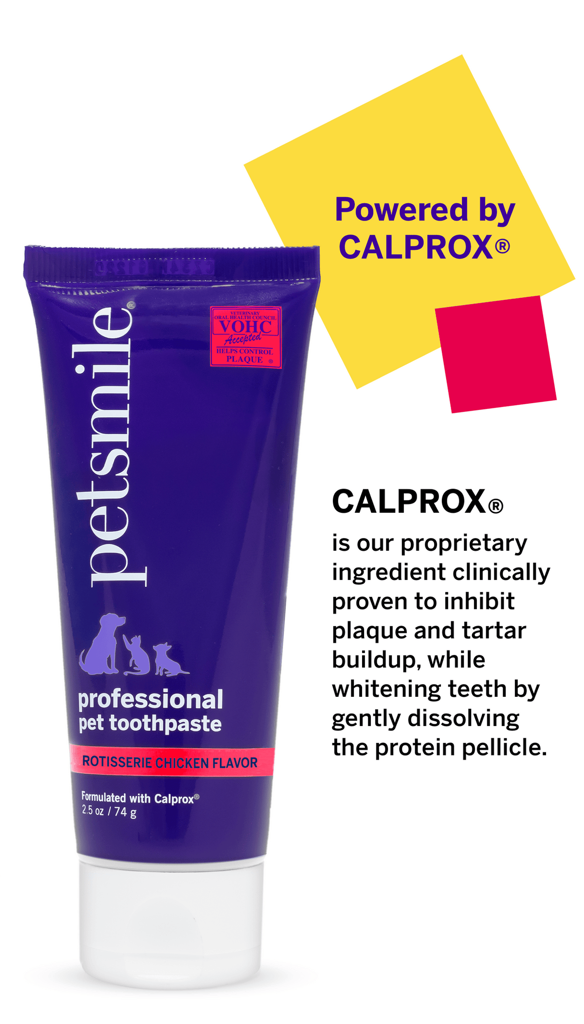 Petsmile Professional Dog Toothpaste Only Toothpaste accepted by Veterinary Oral Health Council (VOHC) ROTISSERIE CHICKEN-Boats n Barks
