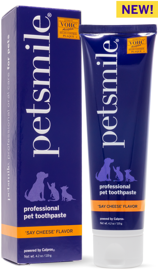 Petsmile Professional Dog Toothpaste  Only Toothpaste accepted by Veterinary Oral Health Council (VOHC) CHEESE