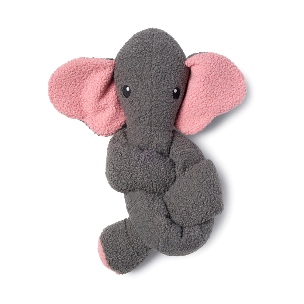 Twisty Elephant  5ft Long Dog Toy with Crinkles and Squeakers
