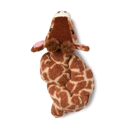 Twisty Girafffe 5ft Long Dog Toy with Crinkles and Squeakers