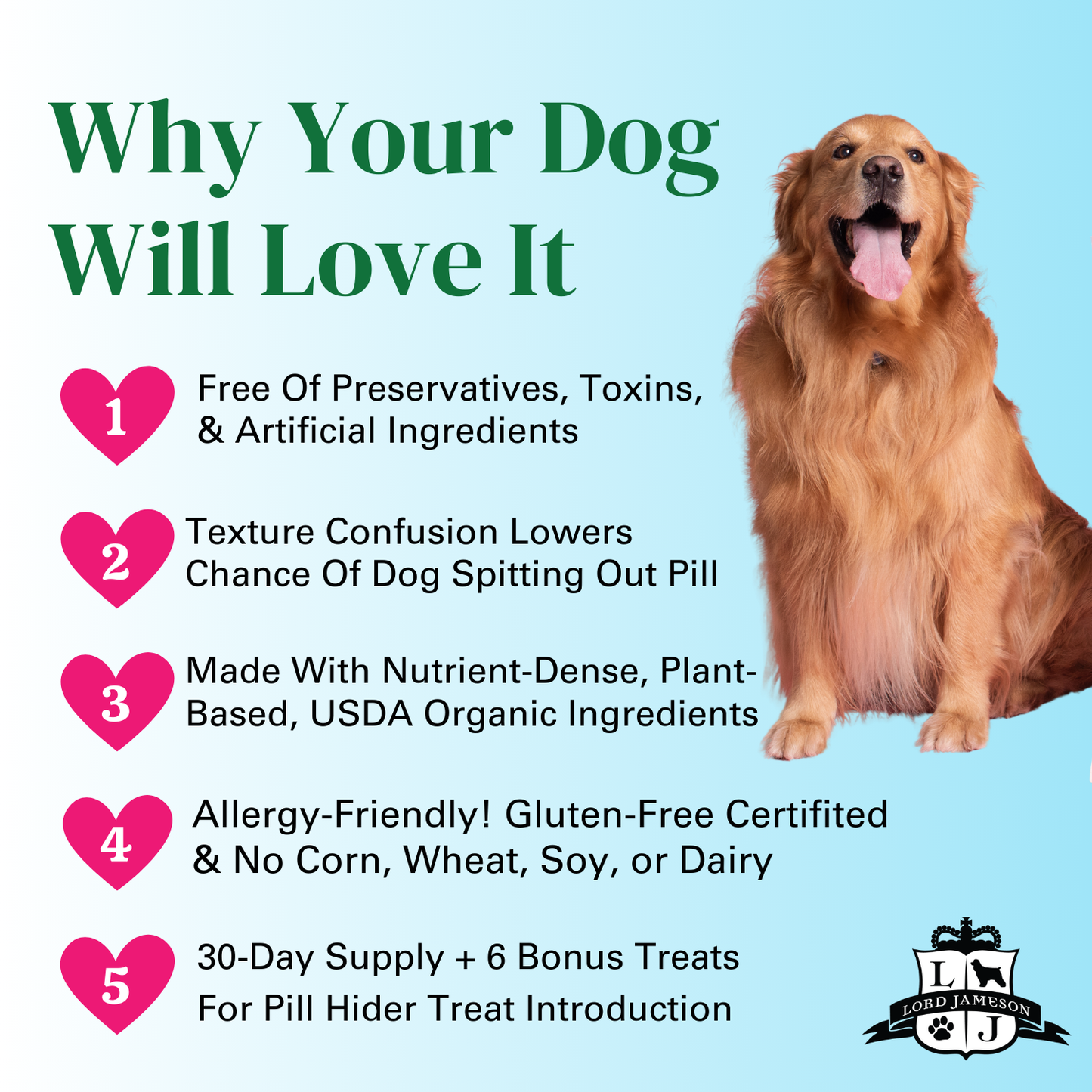 Organic All Natural Pill Hiders PB&J for Dogs NO CHEMICALS