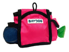 Baydog Dog Pack n Go Pouch Training Treat Pouch with Tennis Ball and Roll of Poop Bags Clips onto Leash Handle or Waist Band-Boats n Barks