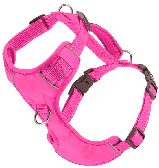 Baydog Chesapeake Bay Reflective  Dog Harness with Handle and 3 Attachment Rings