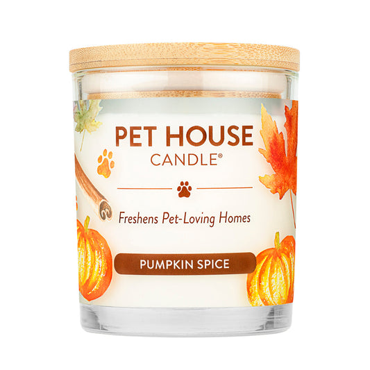 Pet House Candle for Dog Lovers - Pumpkin Spice