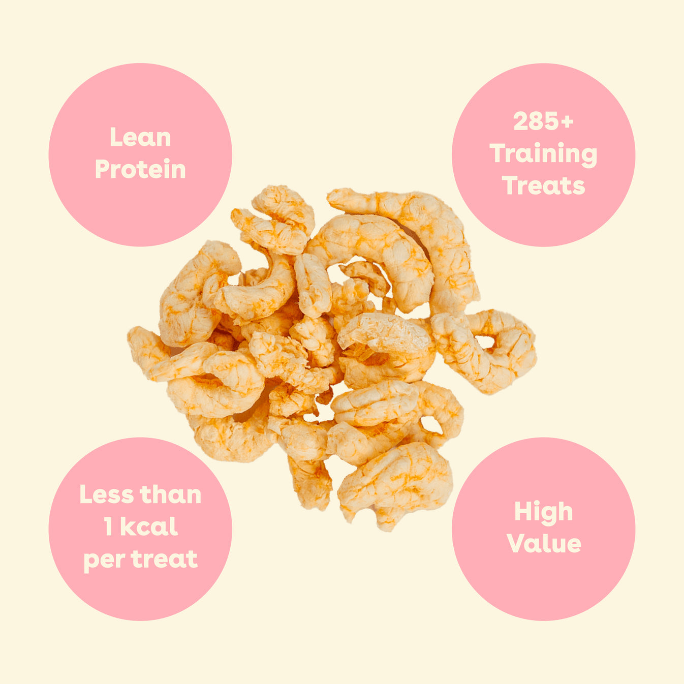 Freeze Dried Shrimp Training Treats for Dogs by Pupford