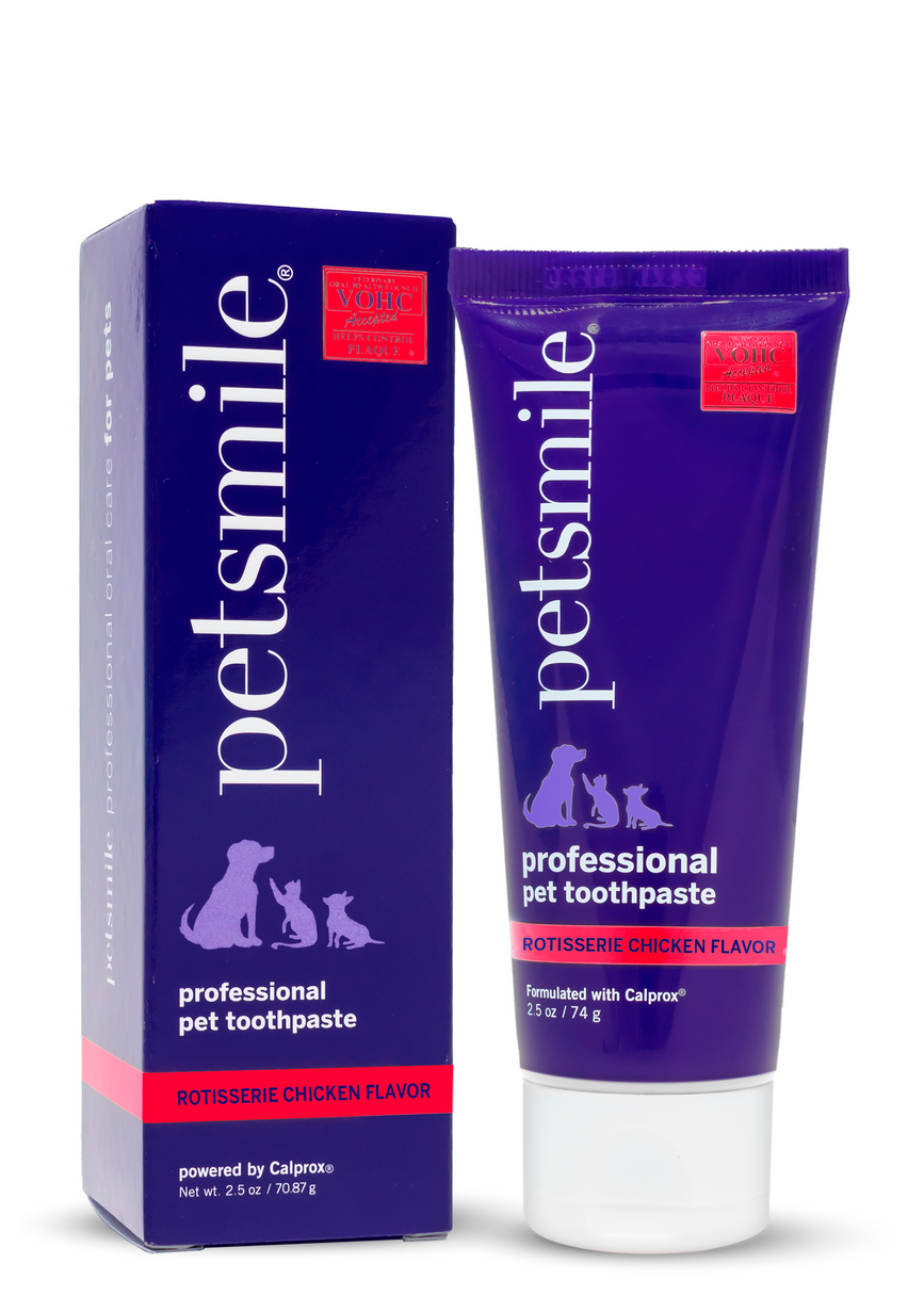 Petsmile Professional Dog Toothpaste  Only Toothpaste accepted by Veterinary Oral Health Council (VOHC) ROTISSERIE CHICKEN