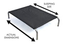HIK9 Raised Dog Beds Steel Frame with Mesh Cover - Made in UK-Boats n Barks