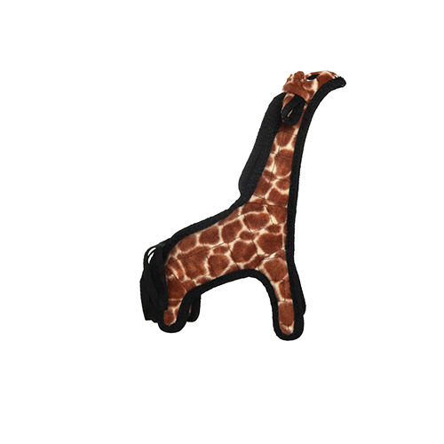 Tuffy Jr. Zoo Giraffe Soft Dog Toy with Squeaker