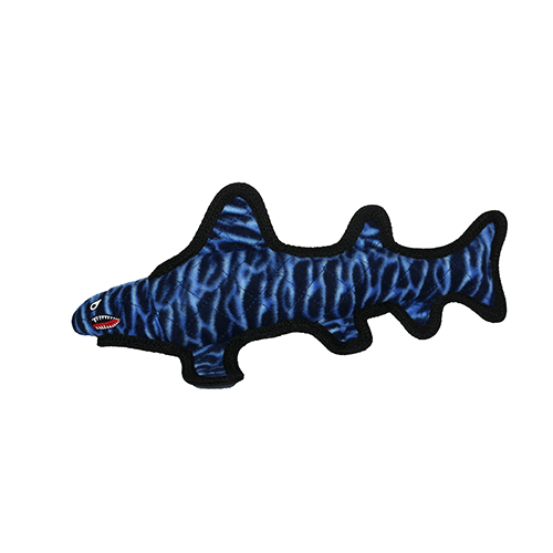 Tuffy Ocean Shark Soft Dog Toy with Squeaker