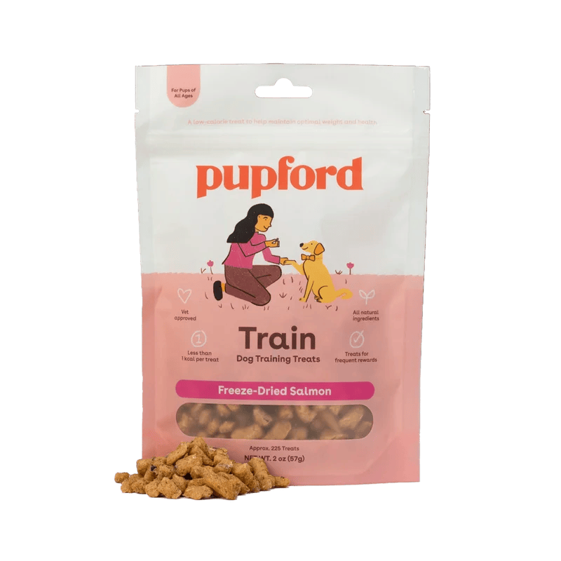 Freeze Dried Salmon Training Treats for Dogs by Pupford-Boats n Barks