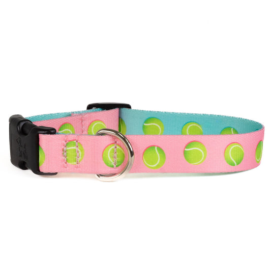 Tennis Balls Sport Dog Collar by Up Country
