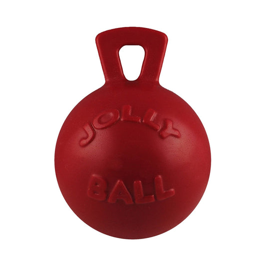 Jolly Pets Tug n Toss Ball for Dogs Large 8" Red