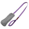 Faux Fur Bungee Chaser with Squeaky for Dogs - Various Colour Straps