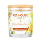 Pet House Candle for Dog Lovers - Vanilla Sandalwood Scent