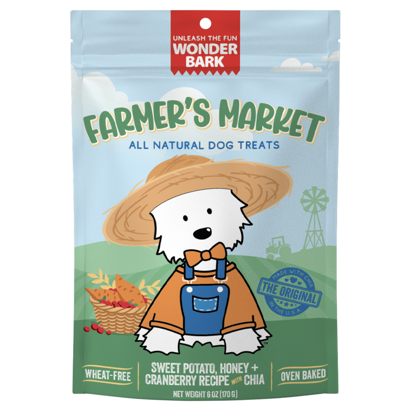 Farmers Market All Natural Dog Treat 6oz
