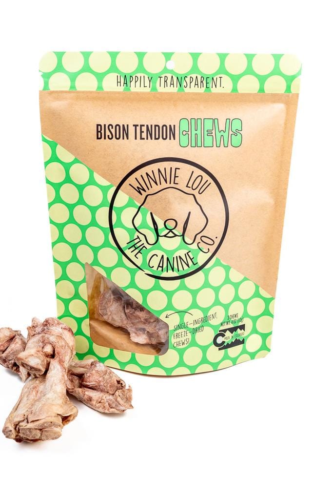 Bison Tendon Chews for Dogs-Boats n Barks