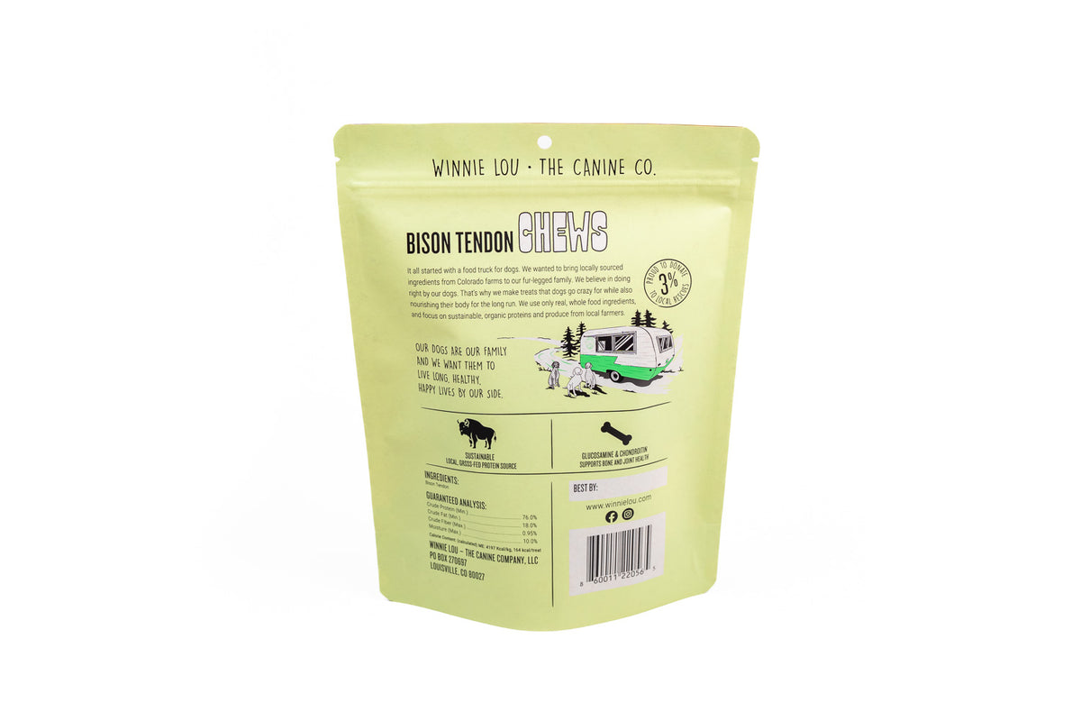 Bison Tendon Chews for Dogs