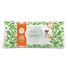 Pure & Natural Unscented Grooming & Cleansing Wipes 100ct Extra Large 8"x7"-Boats n Barks