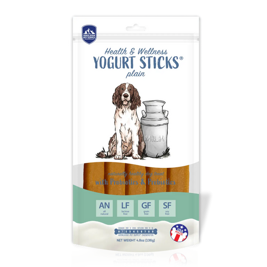Primal Yogurt Sticks for Dogs Plain with Prebiotics and Probiotics