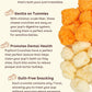 Cheddar Cheese Crunchies Treats for Dogs by Pupford