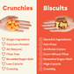 Cheddar Cheese Crunchies Treats for Dogs by Pupford