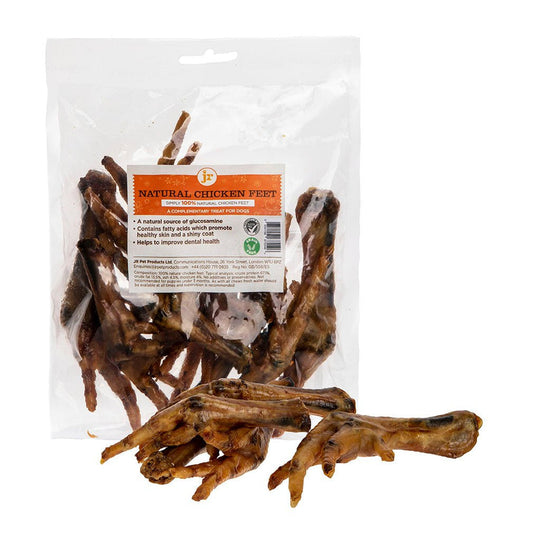 JR Pet Products UK Chicken Feet for Dogs