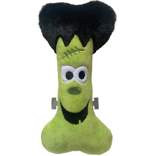 Huxley & Kent Halloween Franken Bone Stuffed Toy with Squeaker